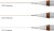 Winsor Newton - Fineliners - Sepia - 01 03 05 - 3 Stk