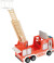 Legetøjs Brandbil I Træ - Legesæt Inkl Figur Til Børn - Small Foot