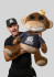 Firstgrade - Monkey Bamse - 60 Cm - Eiqu Miller