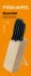 Fiskars - Essential Knivblok - Med 5 Knive