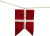 Flagguirlande - Filt - 8 Flag - 2 Meter - Scanseason