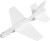 Flyvemaskiner - L 11 5-12 5 Cm - B 11-12 Cm - Hvid - 3 Stk