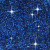 Glitter Foam Clay - Blå - Modellervoks - 35 G