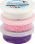 Foam Clay - Metallic Og Glitter Sæt - Pink Lilla Og Hvid - 3X14 G