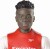 Fodboldfigur - Arsenal Saka 20 Cm 83385