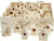 Fuglehuse - H 7 Cm - 6X10 Stk
