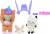 Gabby S Dollhouse - Fairyflight Figure Set - Pandy Paws Kico