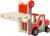 Gaffeltruck Legetøj I Træ - Inkl Palle - Rød - Small Foot