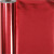 Gavepapir - Rød Ensfarvet - B 50 Cm - 65 G - 100 M