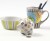 Glas Og Porcelænstusser Sæt - 6 Farver
