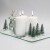 Glasfad - Str 27X13 Cm - 12 Stk