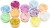 Glitter Clay - Assorterede Farver - 72X20 Ml