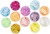 Glitter Clay - Assorterede Farver - 72X20 Ml