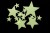 Glow-In-The-Dark Stjerner 15Stk Ass I Blister - Glowing