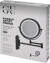Glow Up - Makeup Artist Mirror - Double Sided W Led - Black