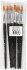 Gold Line Pensler - Nr 11 - L 19 Cm - B 9 Mm - Flad - 6 Stk