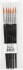 Gold Line Pensler - Nr 12 - L 18 5 Cm - B 5 Mm - Rund - 6 Stk