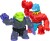 Heroes Of Goo Jit Zu - Smash Strikers - Tyro Vs Rock Jaw Figurer