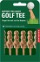 Kikkerland - Golf Tee - Gnaver - Plastik - 6 Stk