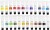 Gouache Maling - Assorterede Farver - 24X20 Ml