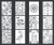 Marabu - Graphix - Mal Selv Postkort - Tangle World - 12 Stk
