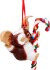 Gremlins - Gizmo Festive Candy Cane Hanging Ornament