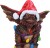 Gremlins Julepynt - Mohawk Viklet I Julelys - 16 Cm