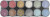 Grimas Ansigtsmaling - Palette Med Perlemorsfarver - 12X15 Ml