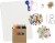 Gruppe Diy Kit Krympeplast - Uro - Halskæde - Armbånd - Nøgleringe -