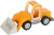Gummiged Legetøj I Træ - Orange - Small Foot