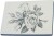 Gummistempel 14X10 Rose