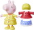 Peppa Pig - Rebecca Rabbit - Dress-Up - Assorteret - Hasbro F8859