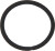 Hårelastikker - Sort - Ø 45 Mm - 10 Stk