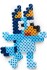 Hama 8756 - Bluey - 900 Maxi Perler Perleplade Snor Papir