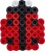 Hama Maxi Perler - Perlesæt - 400 Perler 2 Plader - Grøn - 8792