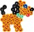 Hama 8984 - Hund - 100 Maxi Perler Og Plade - My First Hama