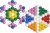 Hama Maxi Stick - Hexagonal Plade Med 140 Stifter - 9669