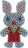 Hama Maxi Perleplade - Kanin - Transparent - 16X9 5 Cm - 8228