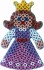 Hama Maxi Perleplade - Prinsesse - Transparent - 20X12 Cm - 8223