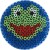 Hama Maxi Perleplade - Rund - Transparent - Ø 15 5 Cm - 8220