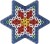 Hama Maxi Perleplade - Stjerne - Transparent - 14 5X15 58 Cm - 8222