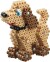 Hama Midi Perler - 3D Hund Og Kat Perlesæt - 2500 Perler - 3253