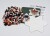 Hama 4143 - Lille Stjerne - 450 Diy Midi Perler Plade Papir