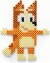 Hama 7916 - Bluey - 4000 Midi Perler 2 Pegboards Papir