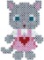 Hama Midi Perler - Kat Perlesæt - 2500 Perler - 3254