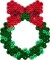 Hama 3455 - Julesjov - 2000 Diy Midi Perler Plade Strygepapir