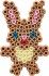Hama 2041 - Påske - 4000 Stk Diy Midi Perler Oval Stiftplade