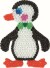 Hama 301 - Pingvin Midi Perleplade - 15X11 Cm