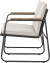Bloomingville - Hampton Sofa - Sort - Metal - Havesofa - 2 Pers