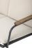 Bloomingville - Hampton Sofa - Sort - Metal - Havesofa - 2 Pers